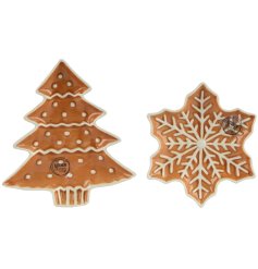 2/A Tree Snowflake Serving Plate, 16cm 