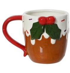 "Indulge in the festive spirit with our charming Mug Dolomite, 