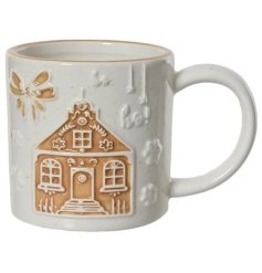 Gingerbread House Mug, 10cm 