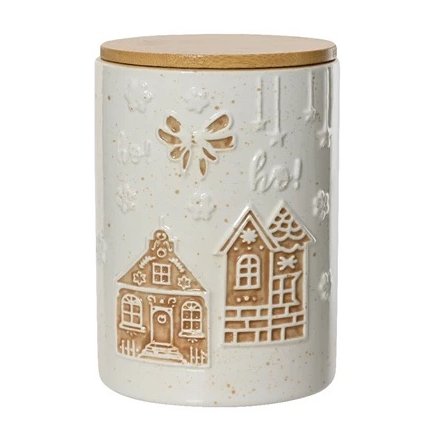 11.7cm House Gingerbread Storage Jar