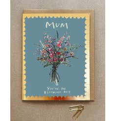 Show some appreciation this Mother's Day with this beautiful hand-painted and hot foiled greeting card. Share the love!