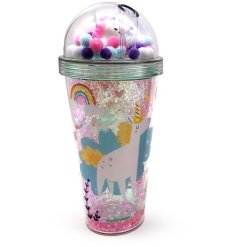 Unicorns and magic come together in the perfect cup for kids!