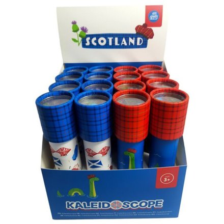 Scotland Souvenir Kaleidoscope, 19cm 