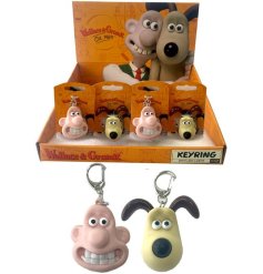 Light up your love for Wallace & Gromit with our new LED keyring - a must-have for fans!