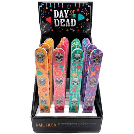 4/A Day of the Dead Nail File, 18cm 