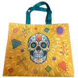 Discover a vibrant way to shop sustainably and embrace culture with our Day Of The Dead Reusable Shopping Bag!