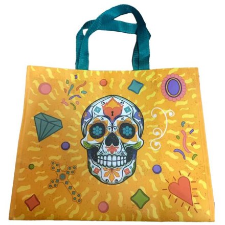 Day of the Dead Reusable Shopping Bag, 33cm 