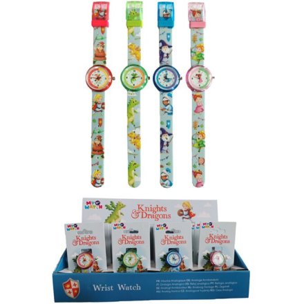 4/A Analogue Watch Knights & Dragons , 20cm 