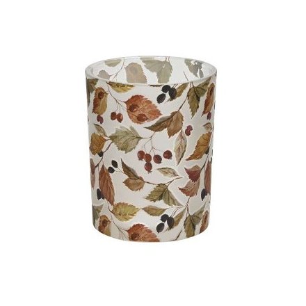 Autumn Leaf Candle Holder, 12.5cm
