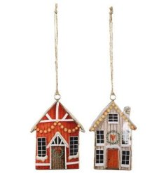 2/A House Tree Hanger, 11cm 