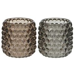 2/A Bobble Storm Candle Holder, 8.5cm 