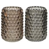 Storm Lamp glass featuring a natural hue and elegant bobble pattern.