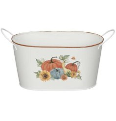 Autumnal Oval Planter 26cm