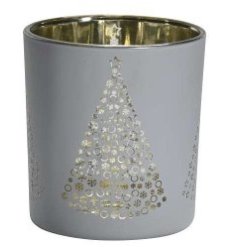 Tree Candle Holder, 8cm 