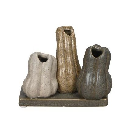 Pumpkin Vases, 15cm