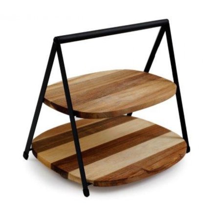 29cm 2 Tier Cake Stand