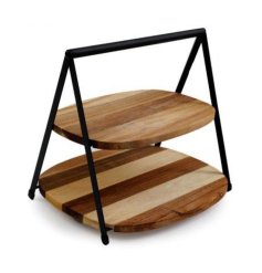 29cm 2 Tier Cake Stand