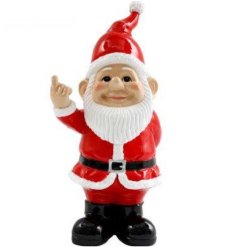 23.5cm Naughty Santa Gnome