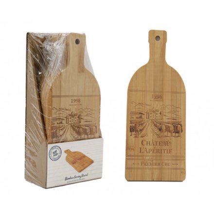 34cm Vintage Style Bamboo Serving Board