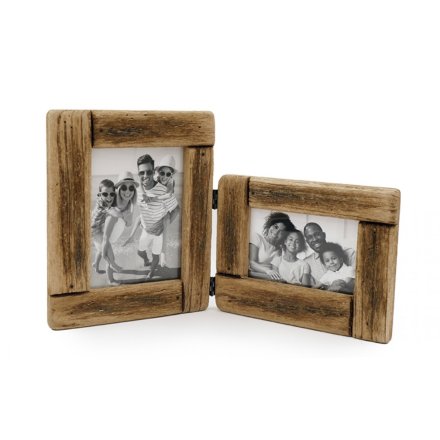 44cm Folding Wooden Photoframe