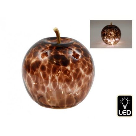 LED Tortoiseshell Apple, 16cm