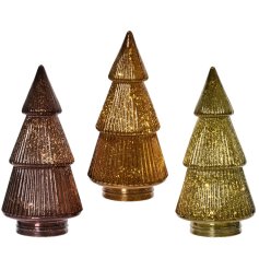3/A Indoor Micro LED Christmas Tree, 23cm 