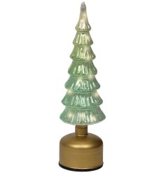 Indoor LED Rotating Tree, 33cm 