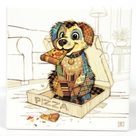 10cm Bug Art Pedro Pup Coaster