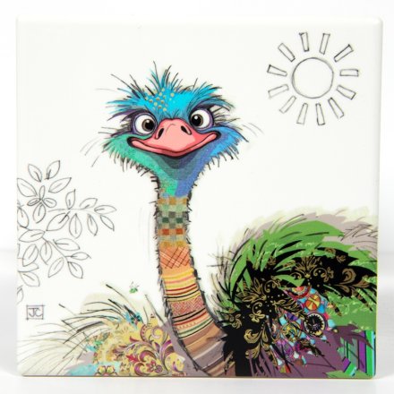 10cm Bug Art Oscar Ostrich Coaste