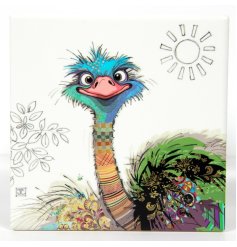 Add a touch of elegance and protect your furniture with the Oscar Ostrich Coaster – the perfect addition to any home