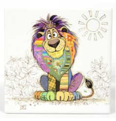 Add a touch of royalty to your living space with the majestic Louis Lion Coaster