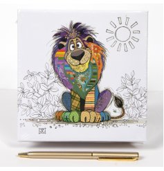 Roar into productivity with the elegant Louis Lion Memo Block - perfect for every workspace.