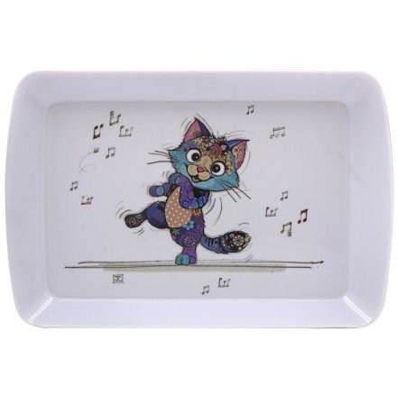 Keira Kitten Tray, 24cm 
