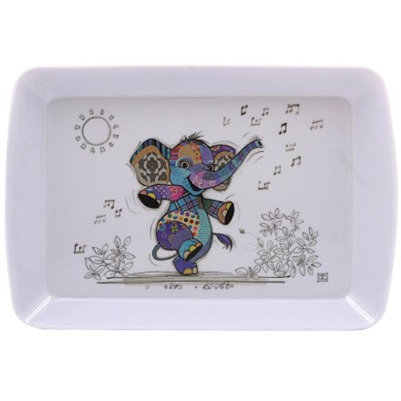 Elly Elephant Tray, 24cm 
