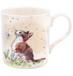 charming kitten mug 