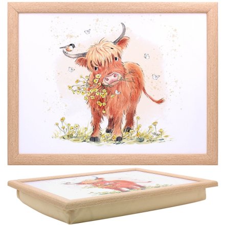 Highland Cow Lap Tray, 44cm 