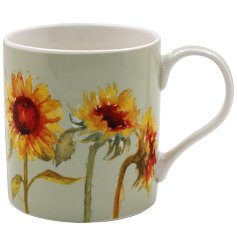 Rise and shine with our Sunflowers Mug – the perfect way to start your day with a dose of sunshine 