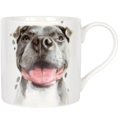 add some staffie charm to you hot beverage 