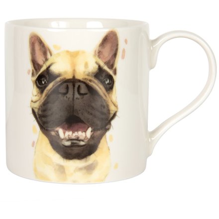 Frenchie Mug, 12cm 