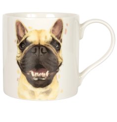 Get ready to fall in love with our newest addition - the Frenchie Mug! Perfect for dog lovers 