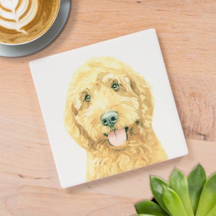 Cockapoo Coaster, 10cm 
