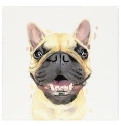 Add a touch of puppy love to your home decor with our Frenchie Coaster - the perfect blend of charm and functionality