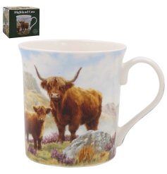 Sip in style with our Highland Cow Mug - a delightful addition to your daily brews