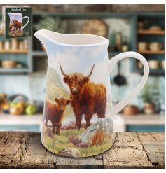 add some countryside charm to your kitchen with our beautiful Highland Cow Jug,