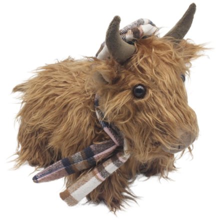 30cm Highland Cow Doorstop