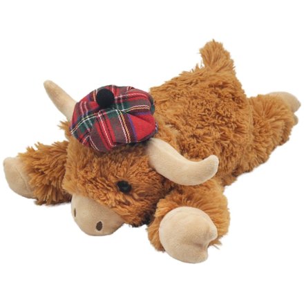 Rpet Pals Highland Cow Tartan Hat, 35cm 