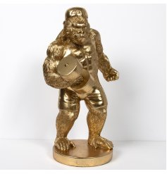Get ready to take your workout to the next level with the Gorilla Dumbbell figurine