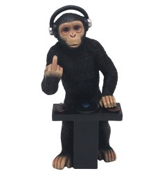 Elevate your decor with our playful Cheeky Monkeys Dj - bringing mischievous charm and musical vibes to your space.