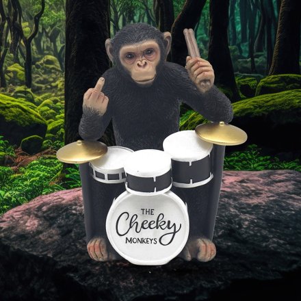 Bringing the beat and cuteness to your decorations, meet our newest member of the Cheeky Monkey family 
