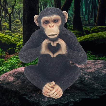 Spread some love and mischief with our adorable Cheeky Monkeys Heart Sign Ornament. 
